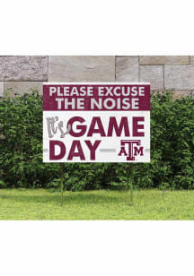 Texas A&amp;M Aggies 18x24 Excuse the Noise Yard Sign