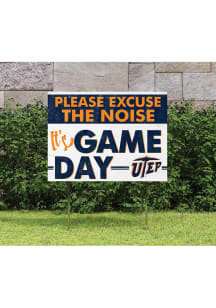 UTEP Miners 18x24 Excuse the Noise Yard Sign