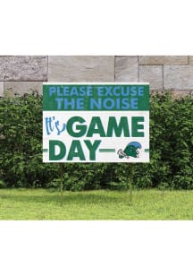 Tulane Green Wave 18x24 Excuse the Noise Yard Sign