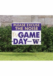 Washington Huskies 18x24 Excuse the Noise Yard Sign
