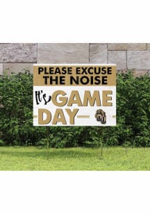 Oakland University Golden Grizzlies 18x24 Excuse the Noise Yard Sign