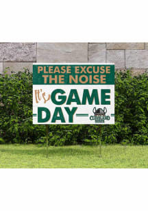 Cleveland State Vikings 18x24 Excuse the Noise Yard Sign