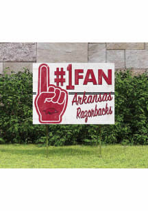 Arkansas Razorbacks 18x24 Fan Yard Sign