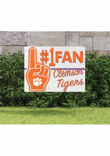 Clemson Tigers 18x24 Fan Yard Sign