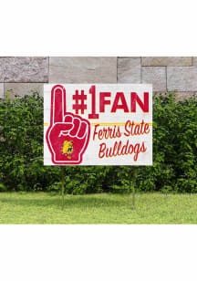 Ferris State Bulldogs 18x24 Fan Yard Sign