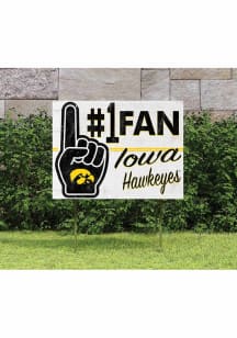 Iowa Hawkeyes 18x24 Fan Yard Sign