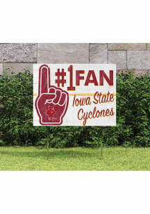 Iowa State Cyclones 18x24 Fan Yard Sign