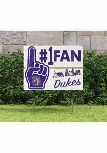 James Madison Dukes 18x24 Fan Yard Sign