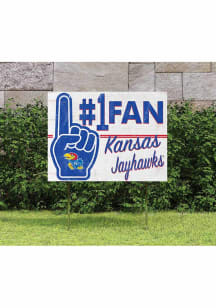 Kansas Jayhawks 18x24 Fan Yard Sign