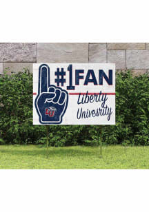 Liberty Flames 18x24 Fan Yard Sign