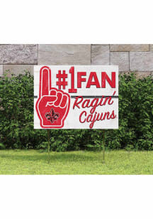 UL Lafayette Ragin' Cajuns 18x24 Fan Yard Sign