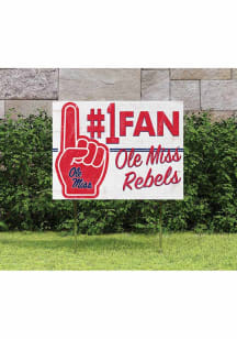 Ole Miss Rebels 18x24 Fan Yard Sign