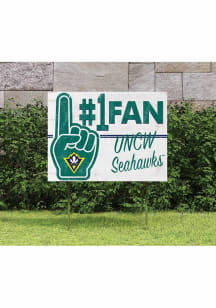 UNCW Seahawks 18x24 Fan Yard Sign