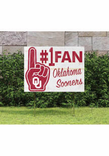 Oklahoma Sooners 18x24 Fan Yard Sign