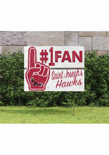 Saint Josephs Hawks 18x24 Fan Yard Sign