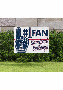 Samford University Bulldogs 18x24 Fan Yard Sign