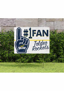 Toledo Rockets 18x24 Fan Yard Sign