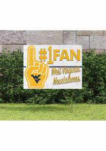 West Virginia Mountaineers 18x24 Fan Yard Sign