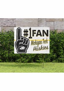 Michigan Tech Huskies 18x24 Fan Yard Sign