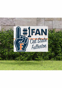 Cal State Fullerton Titans 18x24 Fan Yard Sign