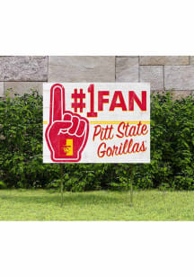 Pitt State Gorillas 18x24 Fan Yard Sign