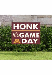 Red Minnesota Golden Gophers 18x24 Game Day Yard Sign