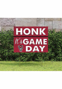 NC State Wolfpack 18x24 Game Day Yard Sign