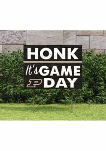 Gold Purdue Boilermakers 18x24 Game Day Yard Sign