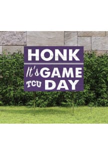 TCU Horned Frogs 18x24 Game Day Yard Sign