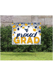 West Virginia Mountaineers 18x24 Confetti Yard Sign