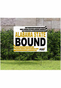 Alabama State Hornets 18x24 Retro School Bound Yard Sign