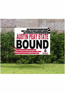 Austin Peay Governors 18x24 Retro School Bound Yard Sign