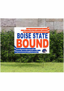 Boise State Broncos 18x24 Retro School Bound Yard Sign