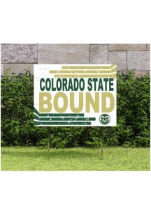 Colorado State Rams 18x24 Retro School Bound Yard Sign