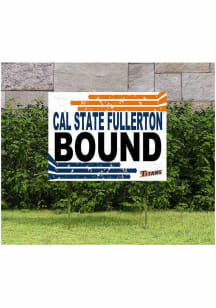 Cal State Fullerton Titans 18x24 Retro School Bound Yard Sign