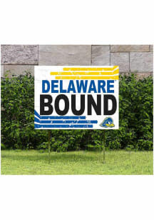 Delaware Fightin' Blue Hens 18x24 Retro School Bound Yard Sign
