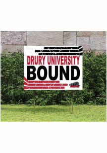 Drury Panthers 18x24 Retro School Bound Yard Sign