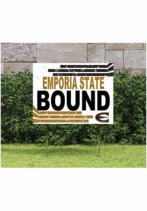 Emporia State Hornets 18x24 Retro School Bound Yard Sign