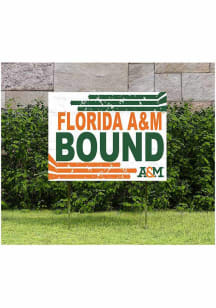 Florida A&amp;M Rattlers 18x24 Retro School Bound Yard Sign