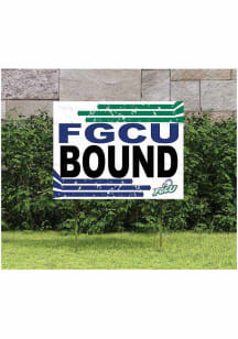 Florida Gulf Coast Eagles 18x24 Retro School Bound Yard Sign