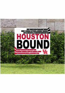 Houston Cougars 18x24 Retro School Bound Yard Sign