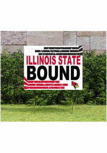 Illinois State Redbirds 18x24 Retro School Bound Yard Sign