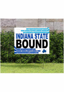 Indiana State Sycamores 18x24 Retro School Bound Yard Sign