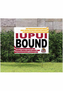IUPUI Jaguars 18x24 Retro School Bound Yard Sign