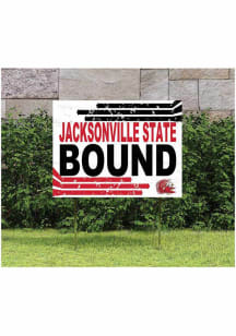 Jacksonville State Gamecocks 18x24 Retro School Bound Yard Sign