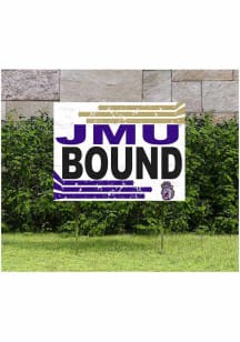 James Madison Dukes 18x24 Retro School Bound Yard Sign