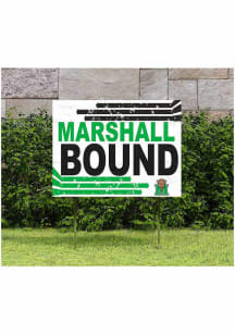 Marshall Thundering Herd 18x24 Retro School Bound Yard Sign