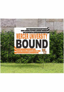 Mercer Bears 18x24 Retro School Bound Yard Sign