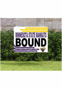 Minnesota State Mavericks 18x24 Retro School Bound Yard Sign