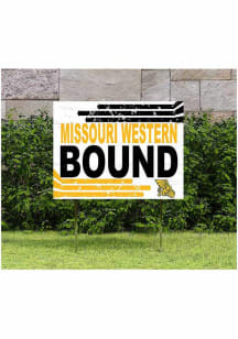 Missouri Western Griffons 18x24 Retro School Bound Yard Sign